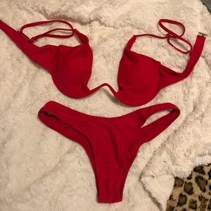 Red bikini